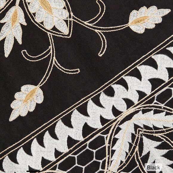 Figue Lynne Floral Embroidered Cotton Dress - Picture 3 of 9